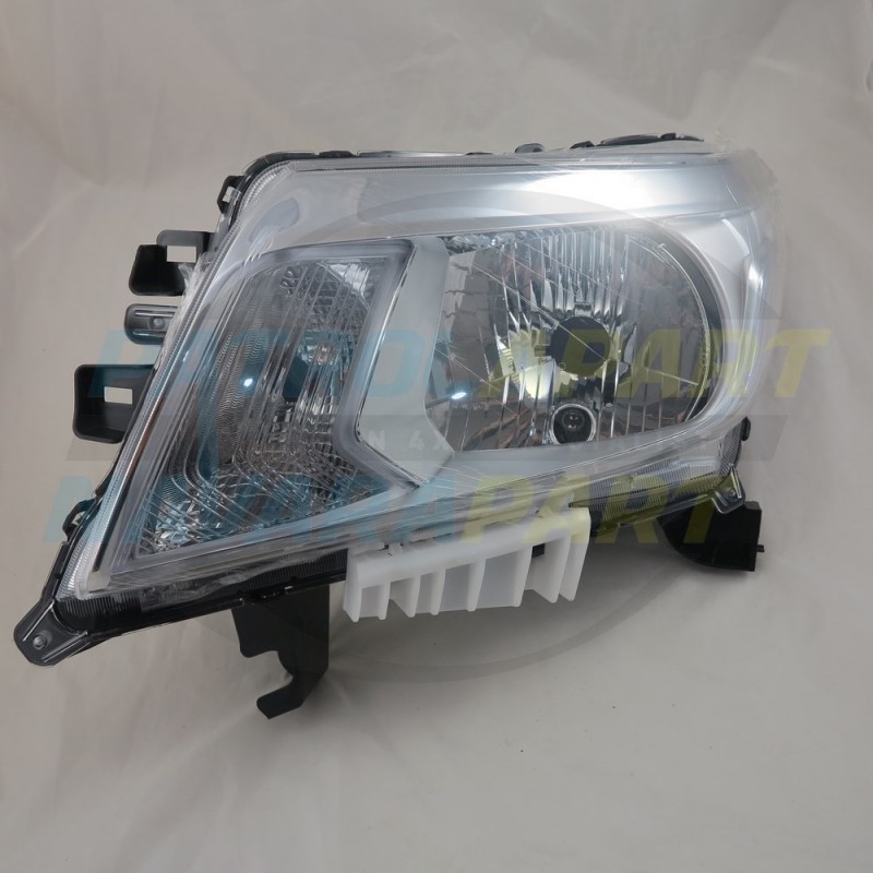 LH Left Halogen Headlight Lamp fits Nissan Navara D23 NP300 RX / DX