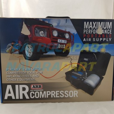 ARB Compressor Kit Twin Motor Portable with Tank 12V Max Performance
