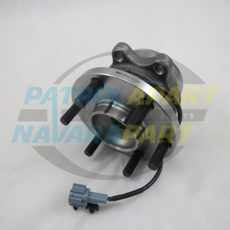 ABS Front Wheel Bearing Hub Kit for Nissan Navara D40 MNT YD25 2WD