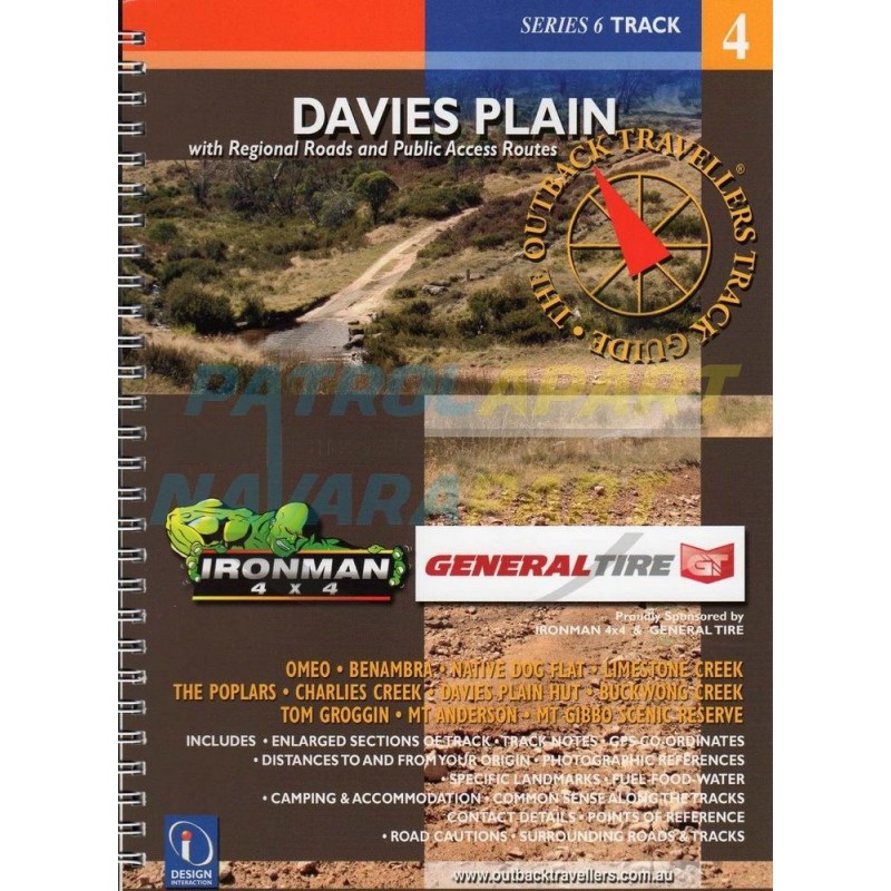 Davies Plain Outback Traveller's Track Guide Map Book
