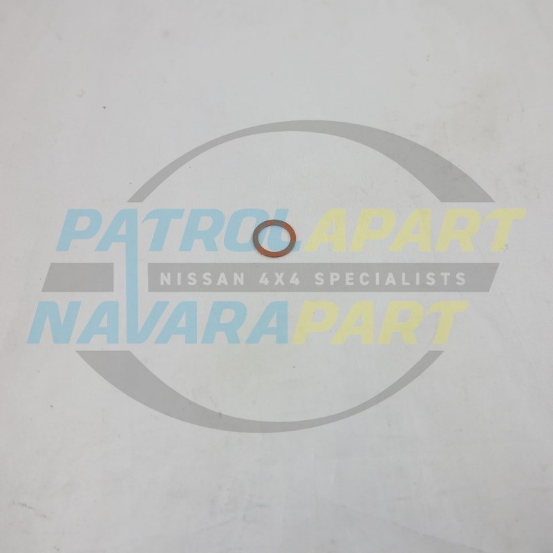 Copper Washer - Rubber Brake Hose to Caliper For Nissan Navara D22 D21 D40 NP300