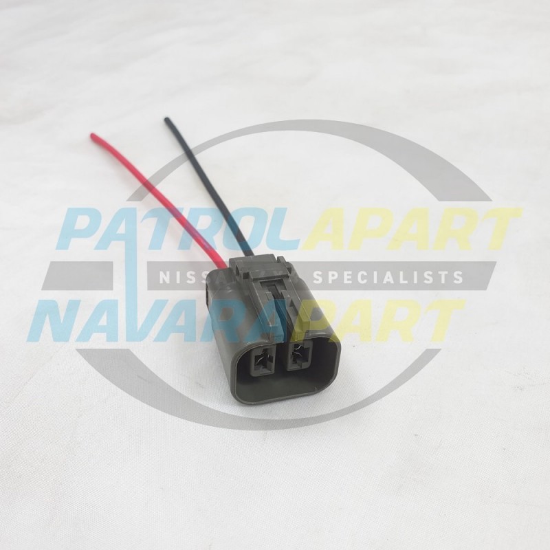 Alternator Wiring Plug for Nissan Navara D22 2 pin plug