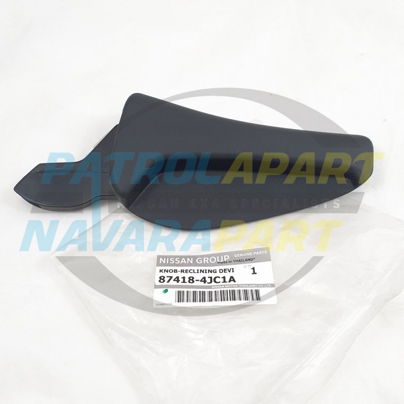 Genuine Nissan Navara D23 NP300 Right Hand Front Manual Seat Recliner Lever