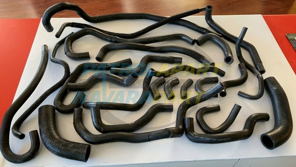 Radiator & Heater Cooling Hose Kit for Nissan Navara D40 & Pathfinder R51 V9X 3.0L V6 Diesel