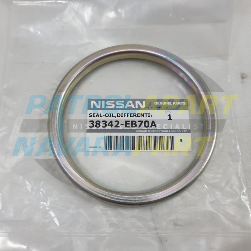 Genuine Nissan Navara D40 Thai MNT Pinion Seal Behind Diff Flange