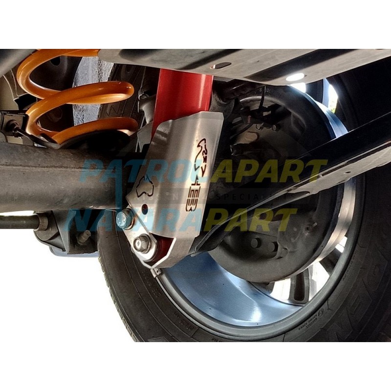 Rear Shock Absorber Protection Guard for Nissan Navara D23 NP300 PAIR