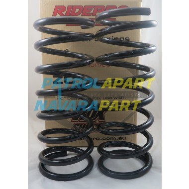Ridepro Front Coil Spring suits Nissan Navara D23 NP300 30mm Lift Bar & Winch