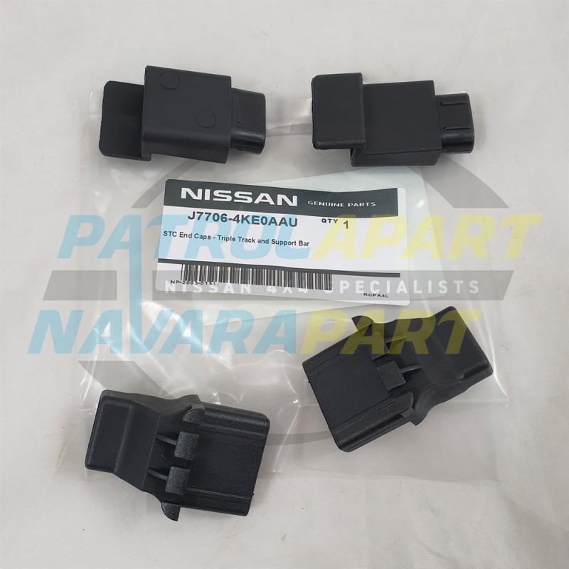 Genuine Nissan Navara D23 NP300 Soft Tonneau Cover End Caps Set 4