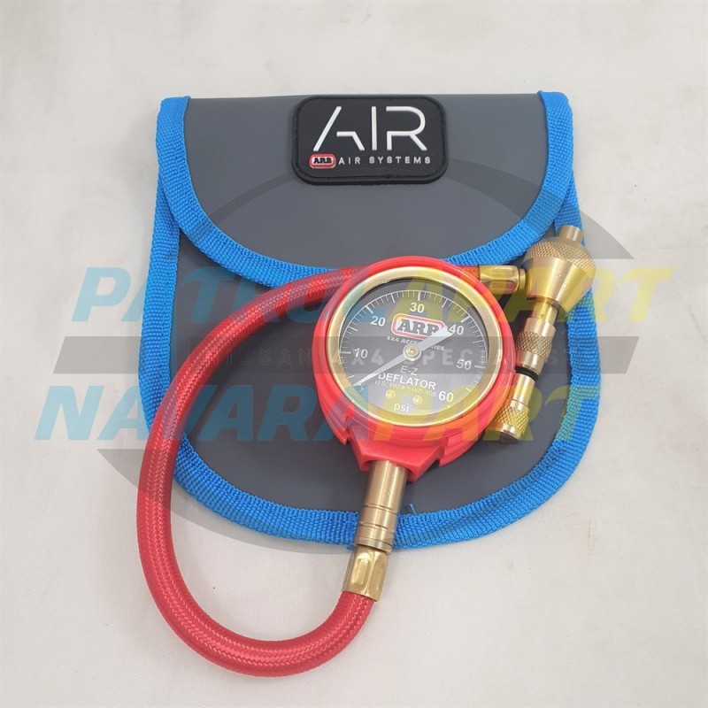 Premium Tyre Deflator by ARB With Analogue Gauge & Chuck 1 PSI Increments