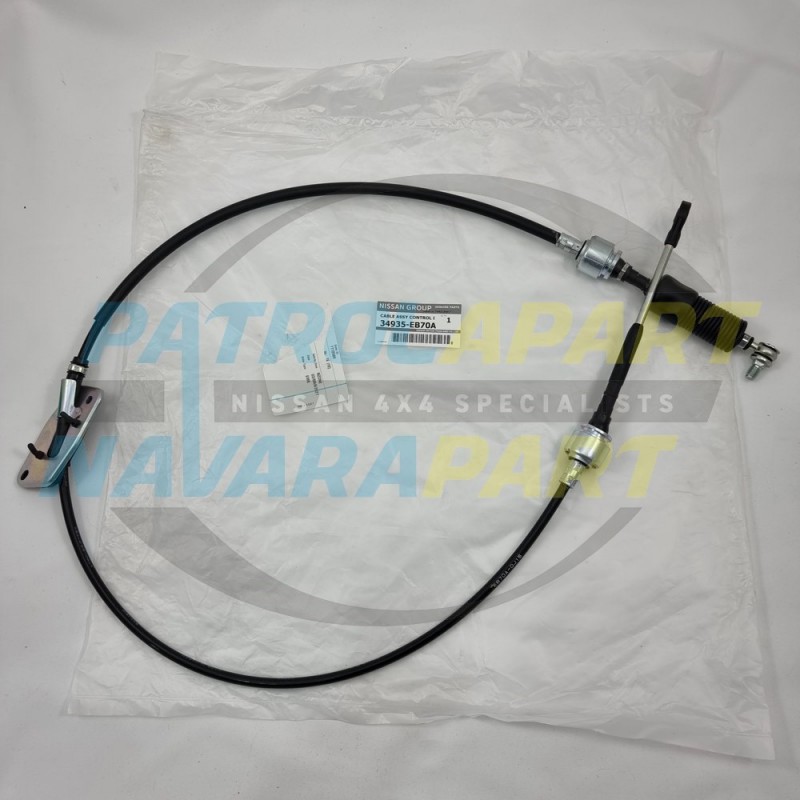 Genuine Nissan Navara D40 Thai MNT Auto Shifter Cable Assembly for YD25