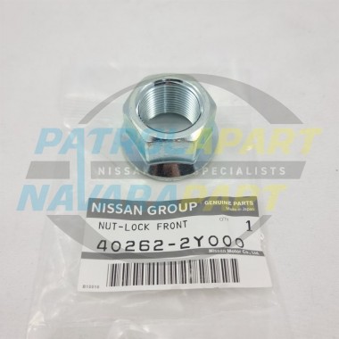Genuine Nissan Navara D23 NP300 Front Wheel Bearing Hub Lock Nut