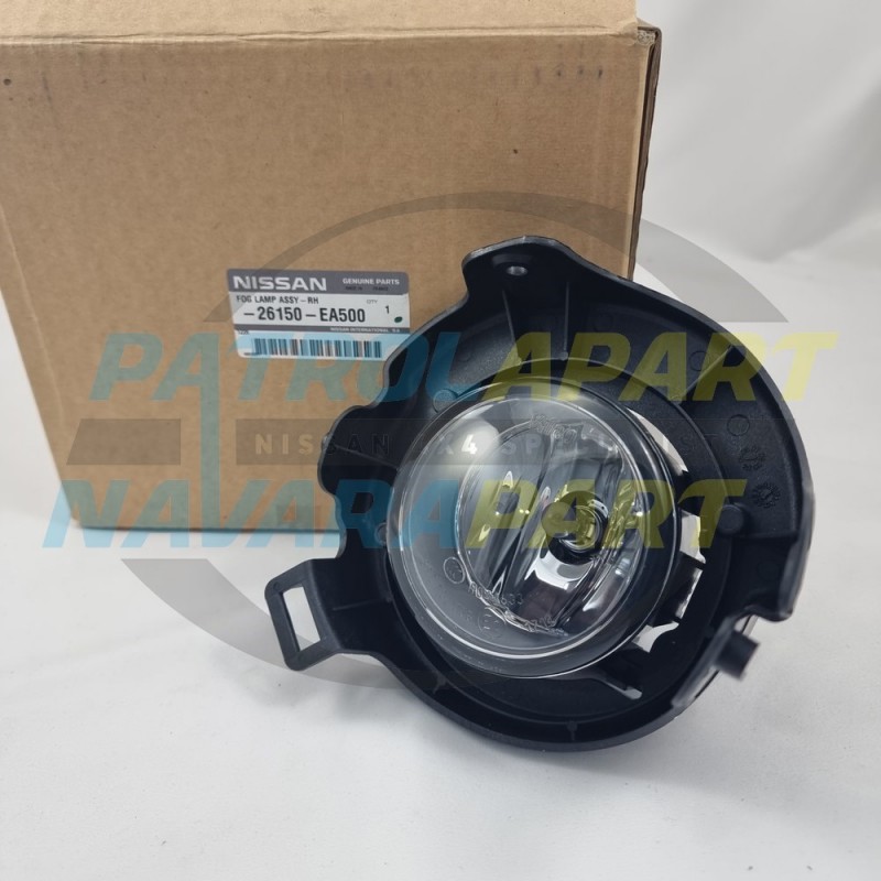 Genuine Nissan Pathfinder R51 Right Hand Drivers Side Fog Light Assembly