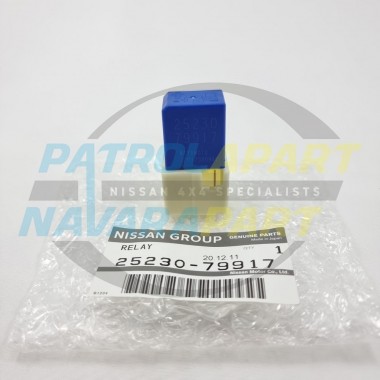 Genuine Nissan Navara D22 D40 D23 NP300 Blue 4 Pin Relay