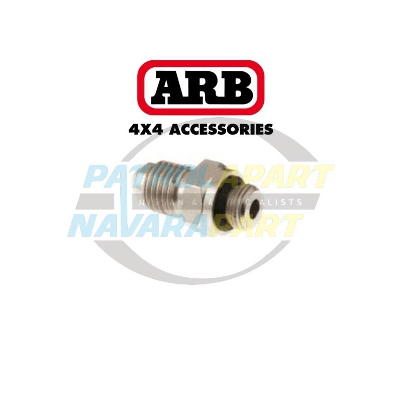 ARB Air Fitting JIC-04 37 deg to 1/8 BSP for 07402XX Hose Connection to BSP Port