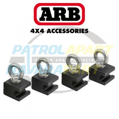 ARB Baserack Tie Down Eyebolts x 4 for swags & camping gear etc