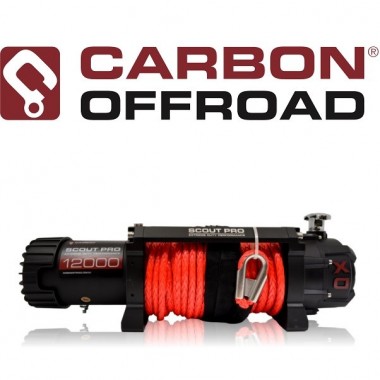 CARBON SCOUT PRO 12.0 EXTREME DUTY 12000LB FAST ELECTRIC WINCH