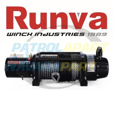 RUNVA 11XP PREMIUM 12V WITH SYNTHETIC ROPE