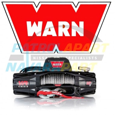 Warn VR EVO 12-S Winch 27m x 9.5mm Synthetic Rope IP68 2in1 Remote