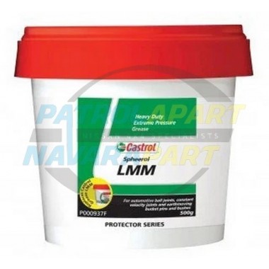 Castrol Spheerol LMM Moly Grease 500g Tub for Ball Joints, Uni Joints & CV's