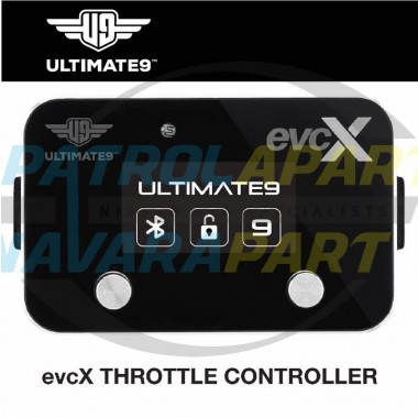 Ultimate 9 evcX Throttle Controller for Nissan R51 D40 NP300 VQ40 YD25