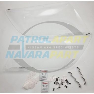 Genuine Nissan Navara D23 NP300 Headlight Cover Protectors PAIR S5 LED