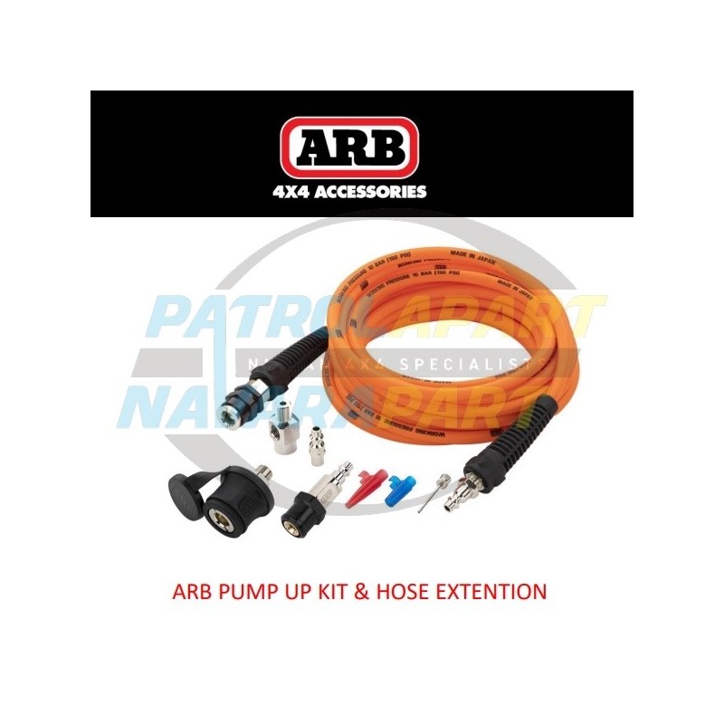 ARB Tyre Inflation Pump Up Hose Kit for CKMA12 Compressor suits Nissan Navara & Pathfinder