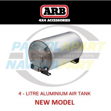 ARB 4L Alloy Air Tank with 4 Fittings for High Output Compressors / Tyre Inflation