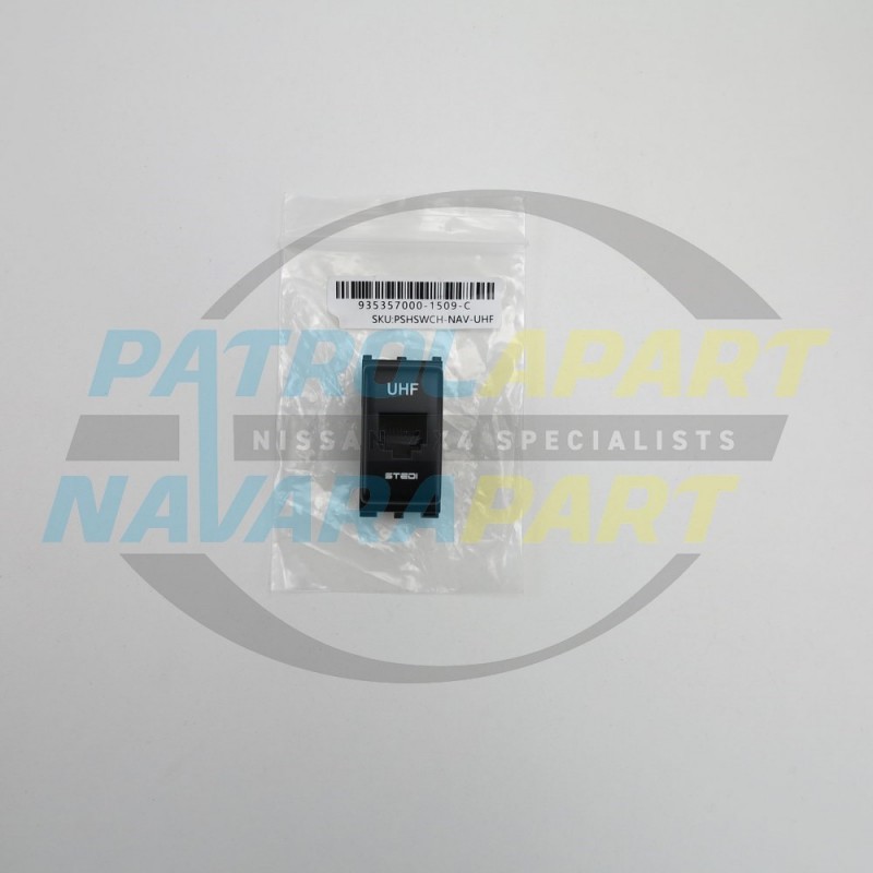 STEDI UHF Radio Microphone RJ45 Pass Through Adaptor For Nissan Navara