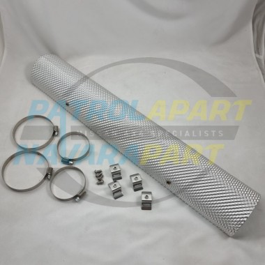 Curved Exhaust Heat Shield Universal Fit