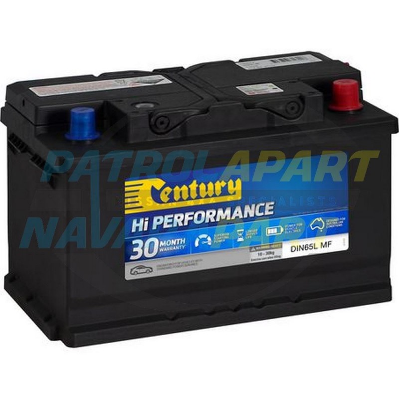 Century High Performance Battery for Nissan Navara NP300 Main 580CCA & 63AH