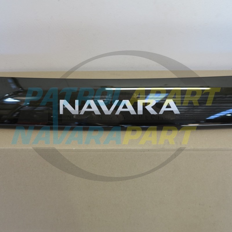 Genuine Nissan Navara D40 THAI MNT YD25 Smoked Bonnet Protector