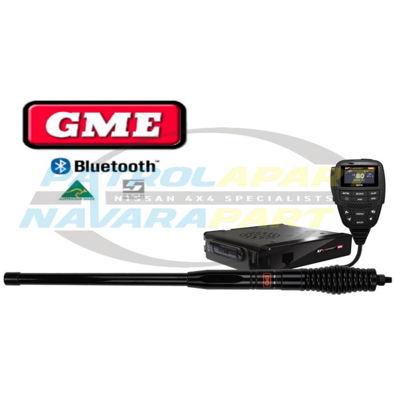 Gme Xrs Connect 370c4pg Compact Uhf Cb Radio With Bluetooth And Gps