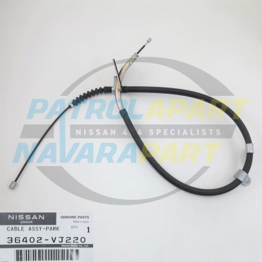 Genuine Nissan Navara D22 KA24 QD32 Umbrella Handbrake Cable