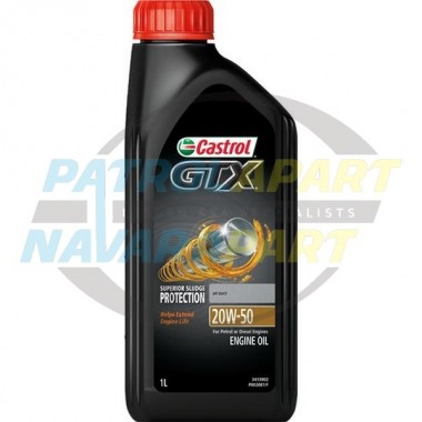 Castrol GTX 20W50 Engine Oil 1L