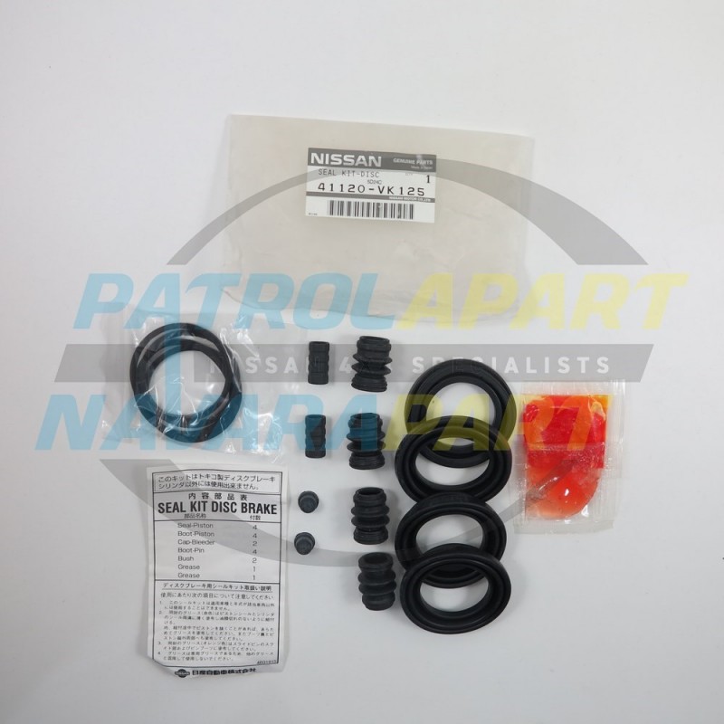 Genuine Nissan Navara D40 R51 D22 Front Brake Caliper Seal Kit