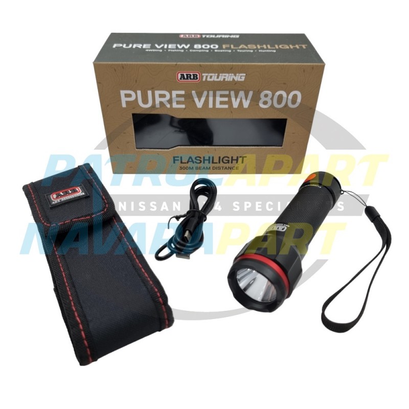 ARB Touring Pureview 800 Lumen Torch Flashlight 300m