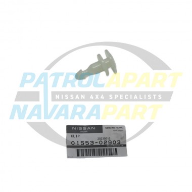 Genuine Nissan Navara D22 Flare Stud - White Male