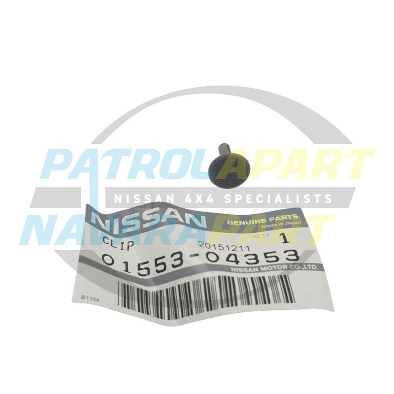 Genuine Nissan Navara D22 Interior Roof Trim Clip Colour Code K