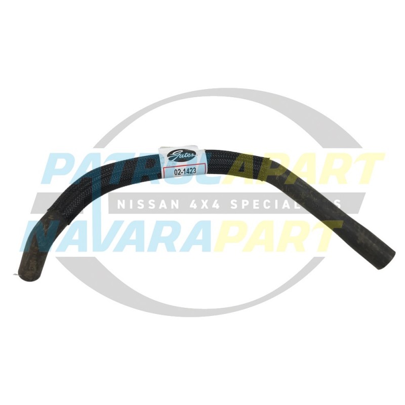 Gates Heater Inlet Rubber Hose suits Nissan Navara D22 ZD30 4x4