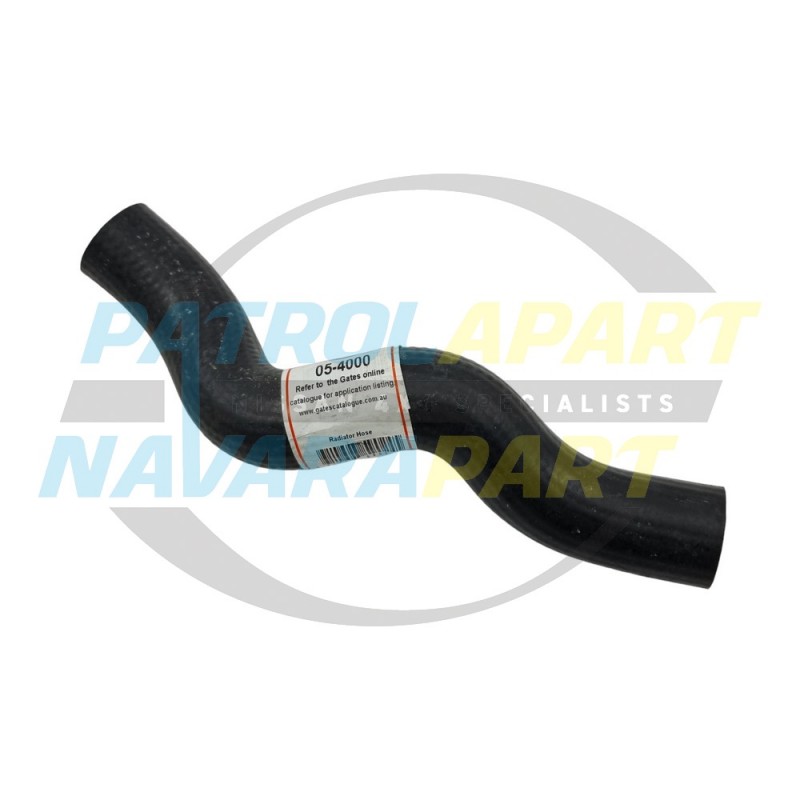 Gates Upper Radiator Hose suits Nissan Navara D40 Spanish VSK YD25 01/2010 on