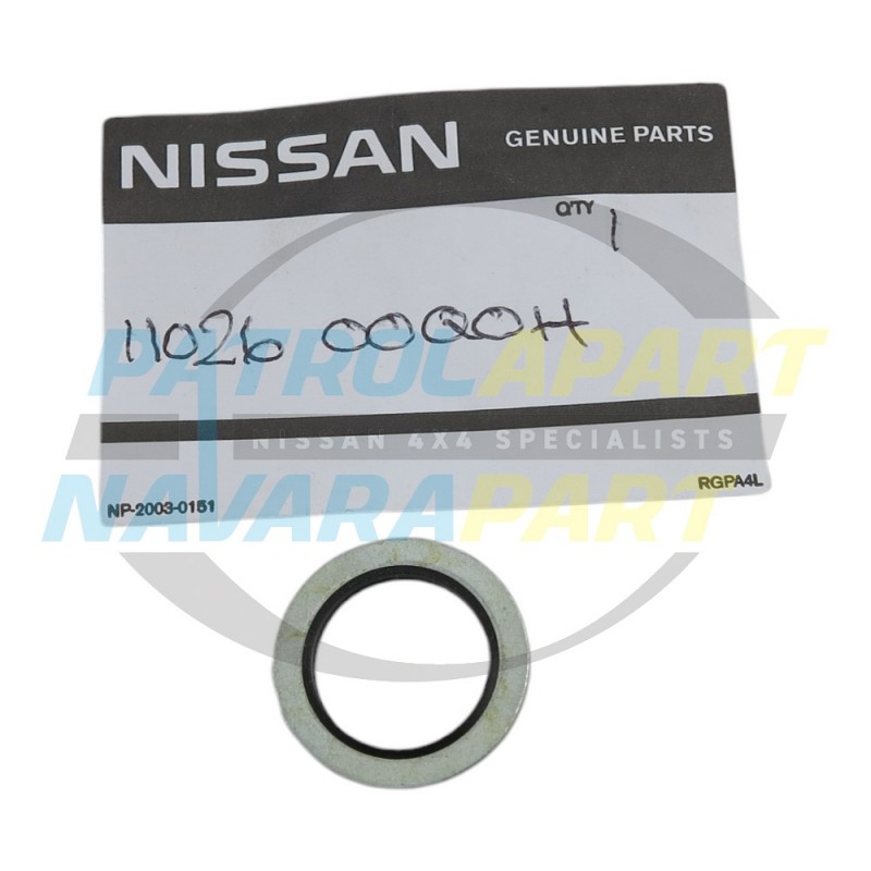 Genuine Nissan Navara D40 R51 VSK V9X Sump Plug Washer