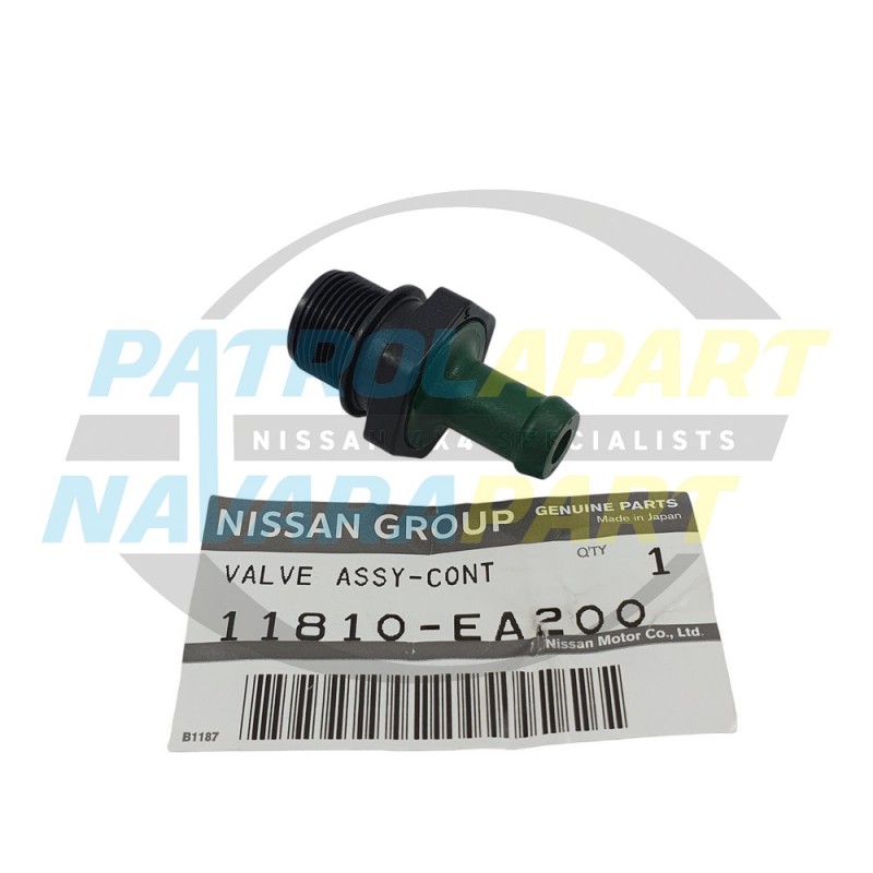 GENUINE Nissan Navara D40 & Pathfinder R51 VQ40 4.0L Petrol PCV Valve