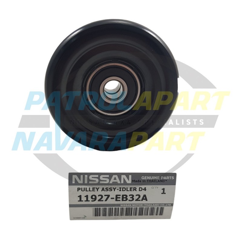 Genuine Nissan Navara D40 R51 YD25 ALT Idler Tensioner Pulley