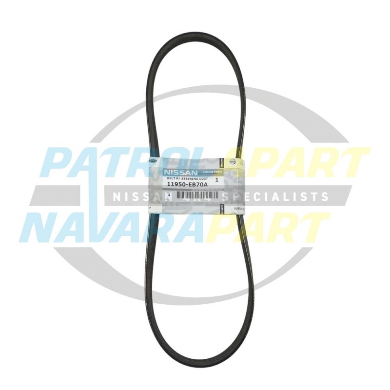 Genuine Nissan Navara D40 Thai Spanish YD25 Power Steer Belt R51