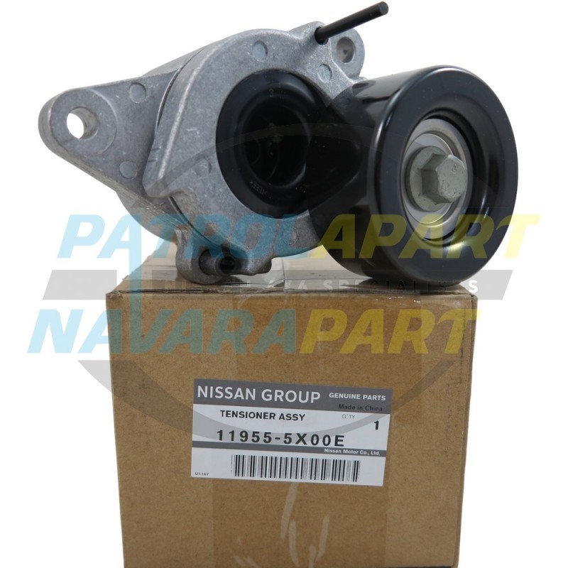 Genuine Nissan Navara D40 R51 Spain Auto Belt Tensioner 2010 on
