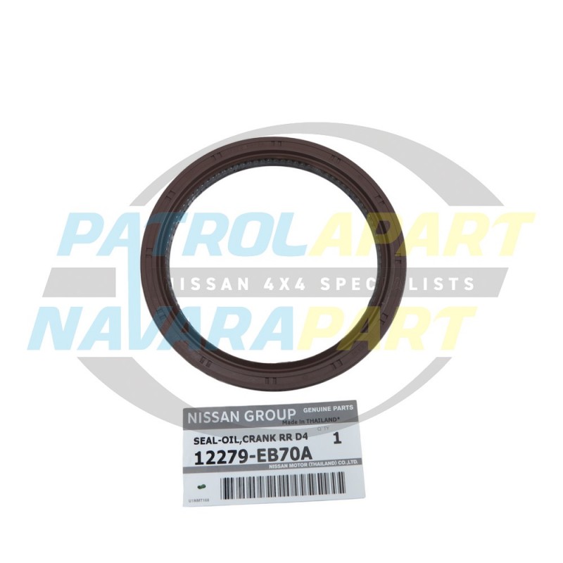 Genuine Nissan Navara D22 D40 Thai YD25 Rear Main Seal RMS