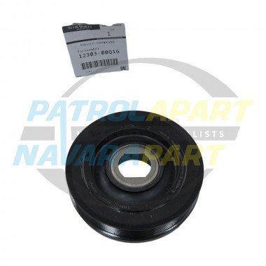 Genuine Nissan Navara Spanish D40 V9X Harmonic Balancer R51