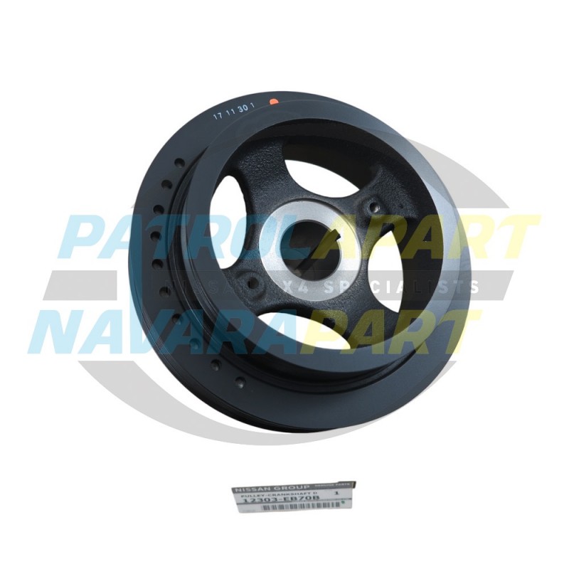 Genuine Nissan Navara D40 R51 YD25 Harmonic Balancer