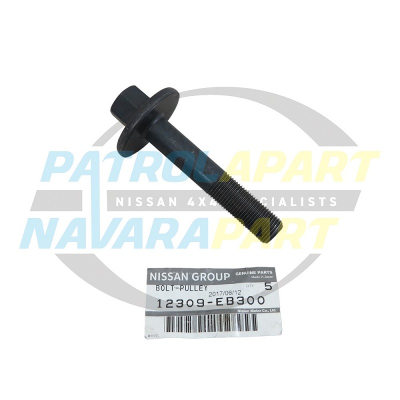 Genuine Nissan Navara D40 Thai Spanish R51 YD25 Harmonic Bolt