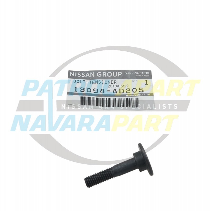 Genuine Nissan Navara D22 D40 Pathfinder R51 YD25 Tensioner Bolt